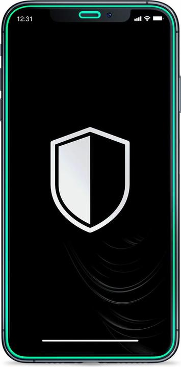 Immagine prodotto 3MK NeoGlass for iPhone X / XS black frame (1 Pezzo/i, Apple iPhone X)