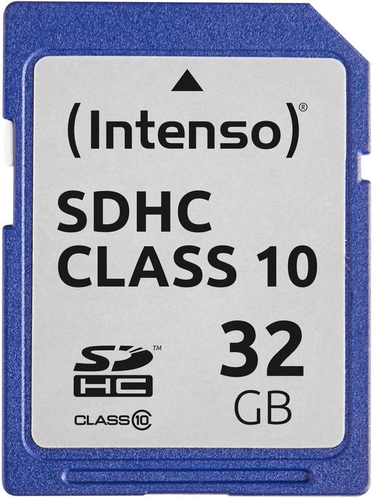Actual product image Intenso SDHC Card 32GB Class 10 (32 GB, SDHC, U1)