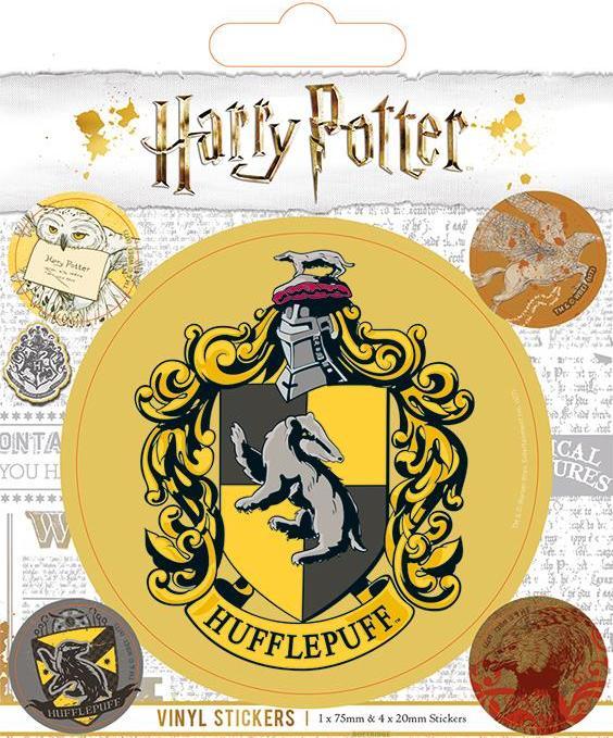 Actual product image Pyramid HARRY POTTER - Vinyl Stickers - Hufflepuff