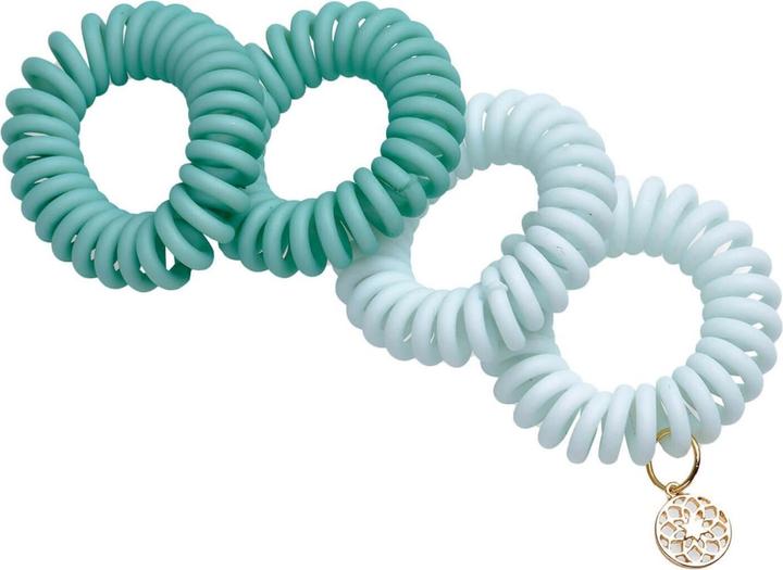 Produktbild Trisa Body Mind and Soul Spiral Haargummi Yoga Mint 4cm (Haargummi)