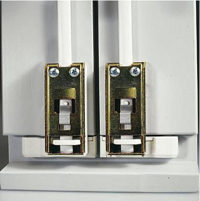 Produktbild Abus DSB550 W Doppelschliessblech f. FOS550, weiss