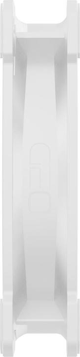 Actual product image Geometric Future Squama 2501W RGB fan - 120 mm, white (120 mm, 1 x)