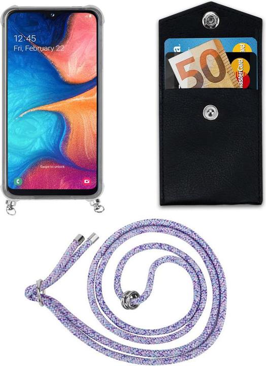 Produktbild Cadorabo TPU Handy Kette SILBER Cover