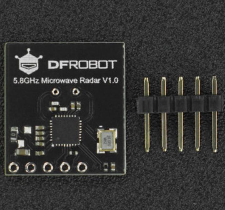 Actual product image DFRobot 5.8GHz Microwave Radar Module