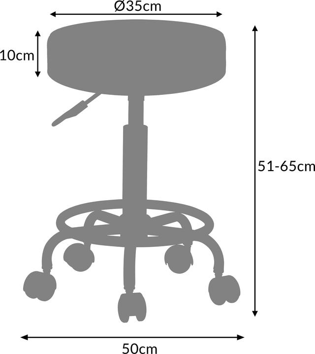 Image du produit Casaria Tabouret de travail