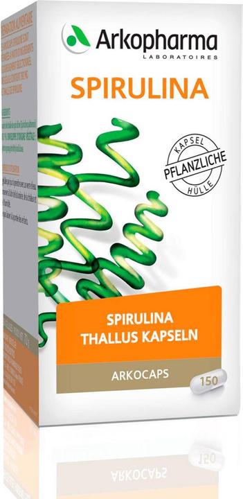 Produktbild Arkopharma Arkocaps Bio Spirulina Kapseln (150 Stück, Kapseln, 116 g)