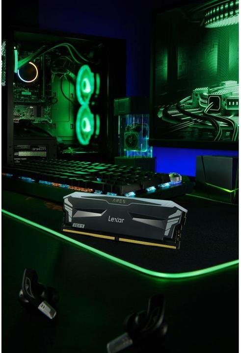 Immagine prodotto Lexar Ares RGB (2 x 16GB, 7200 MHz, RAM DDR5, DIMM)