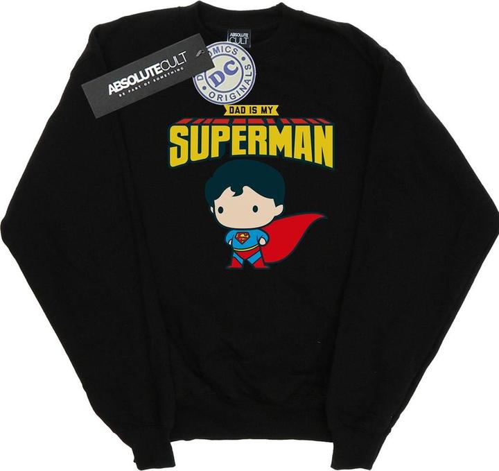 Superman My Dad Is My Hero Sweatshirt Mädchen