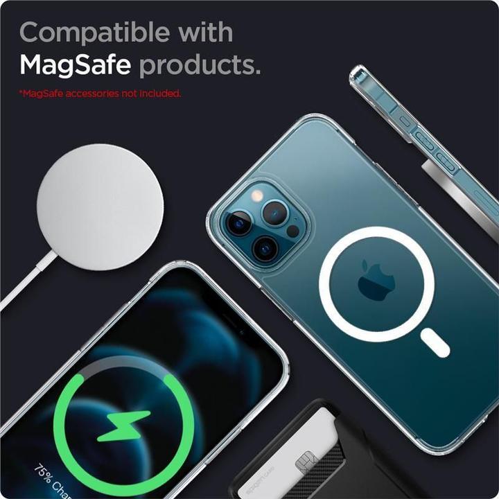 Image du produit Spigen Crong ULTRA HYBRID MAG MAGSAFE IPHONE 12 PRO MAX Baltas (Apple iPhone 12 Pro Max)