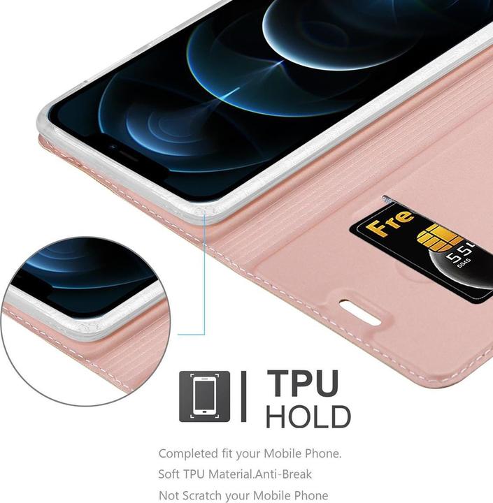Actual product image Cadorabo Book Classy Style Cover (Apple iPhone 12, Realme 12 Pro+)