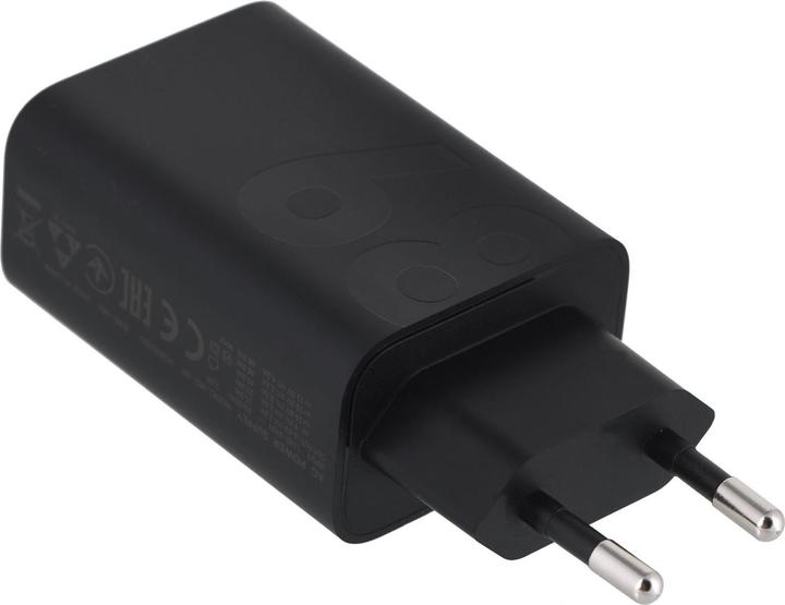 Motorola TurboPower USB-C Wall Charger + USB-C Kabel SJMC682 68W - black (68 W)