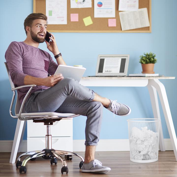 Produktbild Relaxdays Papierkorb (20 l)