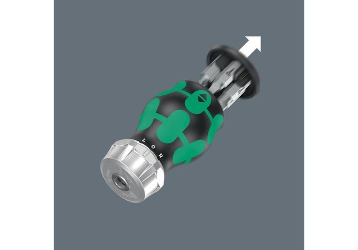 Immagine prodotto Wera Kraftform Kompakt Stubby Magazin RA 4 (Cacciavite a croce, Quadrato interno (Robertson), Slot)