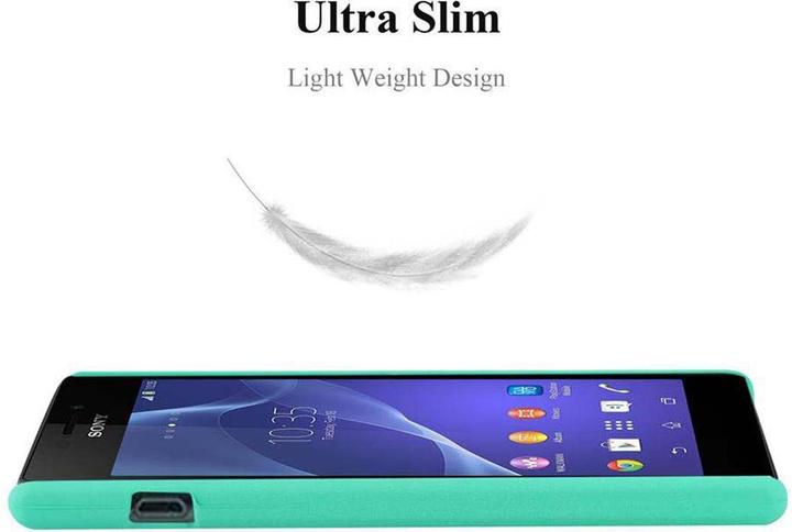 Image du produit Cadorabo Couverture rigide Frosty Cover (Sony Xperia M2, Sony Xperia M2 Aqua)