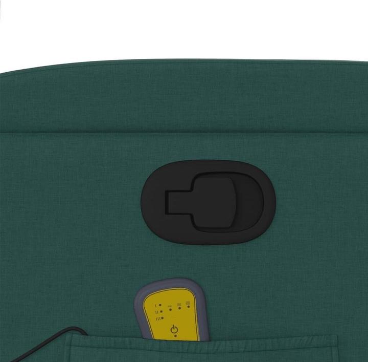 Produktbild VidaXL Massagesessel Dunkelgrün Stoff,Farbe: Dunkelgrün,Material