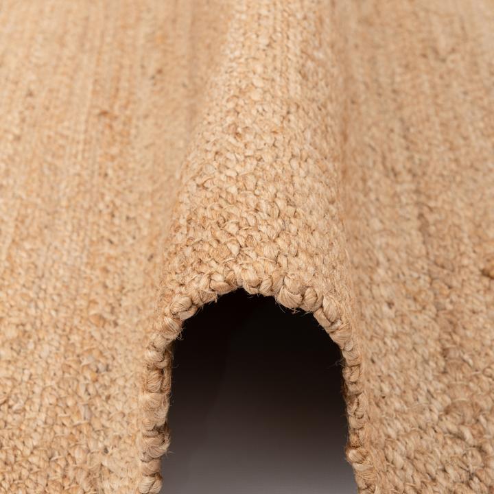 Actual product image Pergamon Naturfaser Teppich Jute Salsa Uni (80 x 150 cm)
