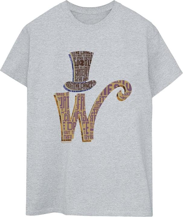 Produktbild Willy Wonka & the Chocolate Factory W Logo Hat TShirt (XL)