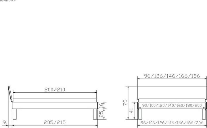 Produktbild Hasena Forti25 (120 x 200 cm)