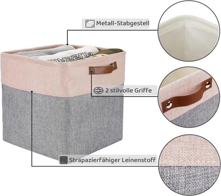 Immagine prodotto Mangata Scatola tessile (33 x 33 x 38 cm, 41.30 l)
