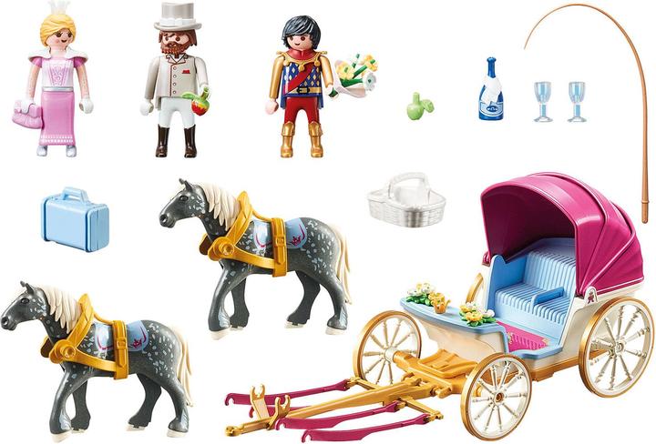 Actual product image Playmobil Romantic horse carriage (70449, Playmobil Princess)