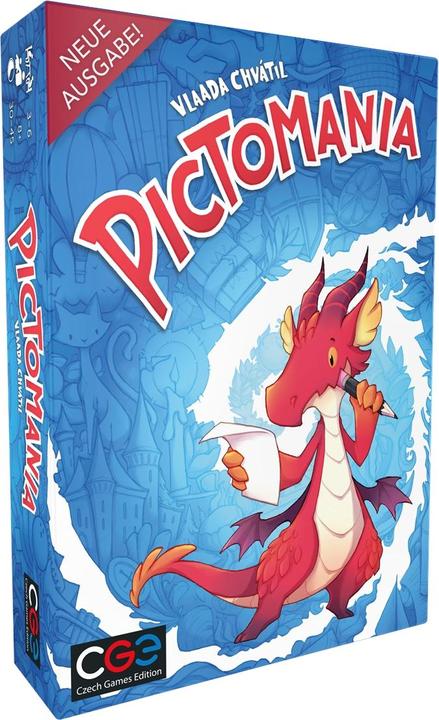 Czech games edition CZ102 - Pictomania, Kartenspiel, für 3-6 Spieler, ab 8 Jahren (Deutsch)