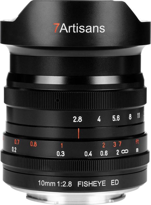 Actual product image 7artisans 10mm f/22 - 2,8 Fisheye ED, Sony E (Sony E, full size)