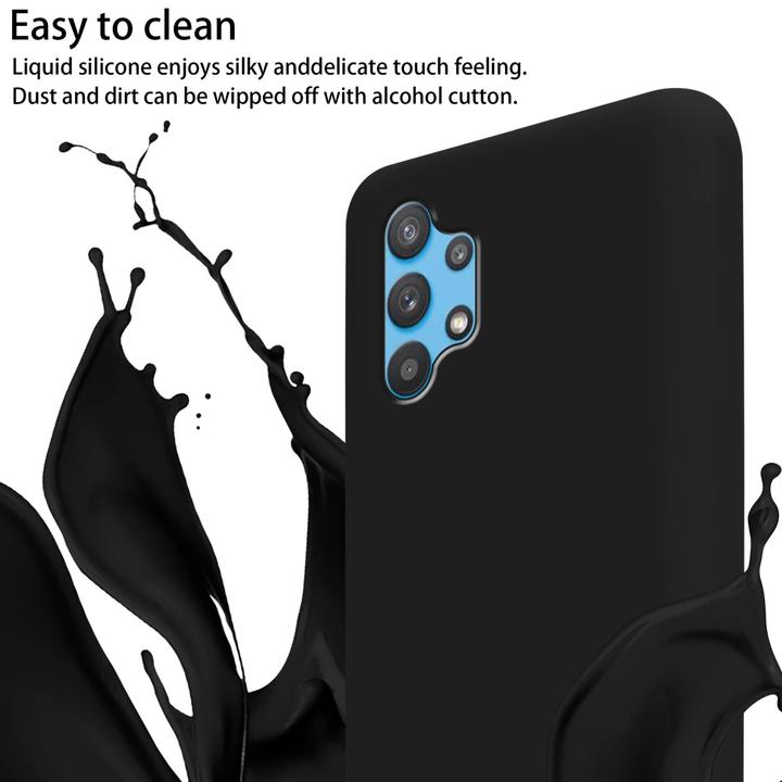 Actual product image Cadorabo TPU Cover Mobile Phone Chain Liquid (Samsung Galaxy A32)