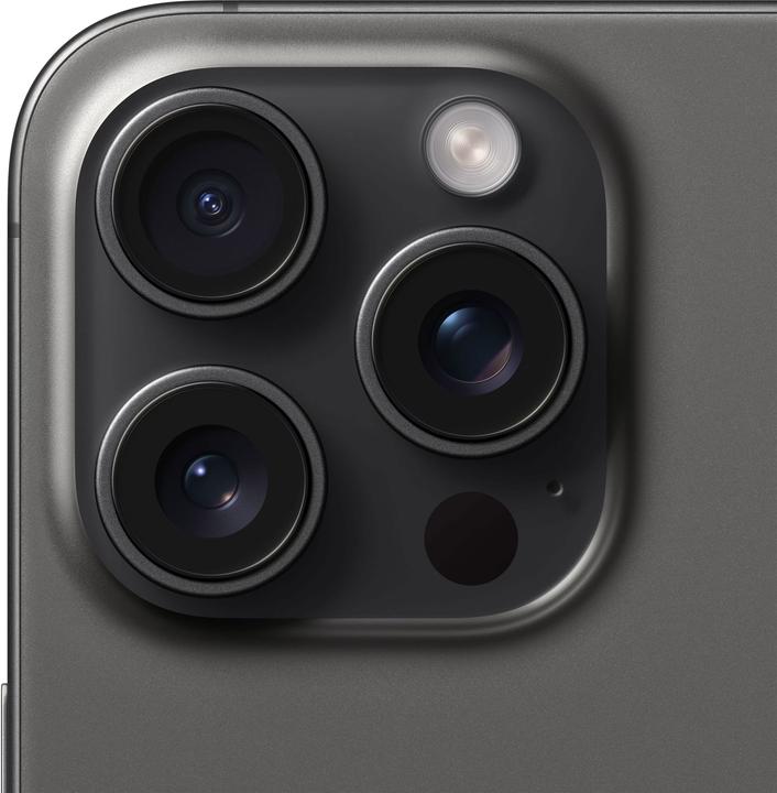 Produktbild Apple iPhone 15 Pro Max (1000 GB, Black Titanium, 6.70", SIM + eSIM, 48 Mpx, 5G)