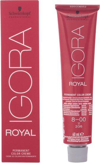 Actual product image Schwarzkopf Professional Igora Royal (8-00 Light Blonde Nature Extra)