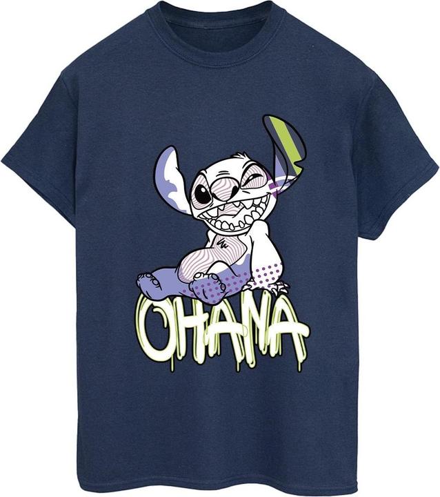 Produktbild Disney Lilo And Stitch Ohana Graffiti TShirt (XXL)