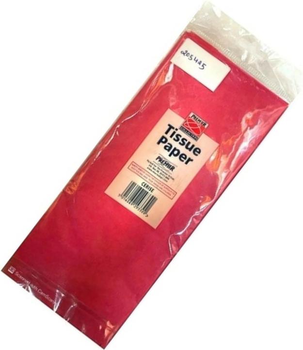 Actual product image Premier Plain Tissue Paper (1 x)