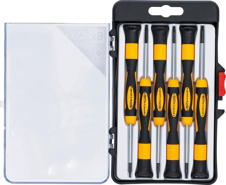 Image du produit BGS Jeu de tournevis de précision profil en T (pour Torx) 6 pièces (Section en T)