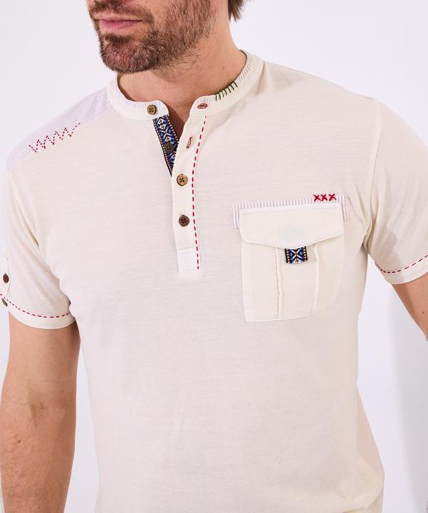 Produktbild Joe Browns Pique Aztec Chest Pocket Henley (XXL)