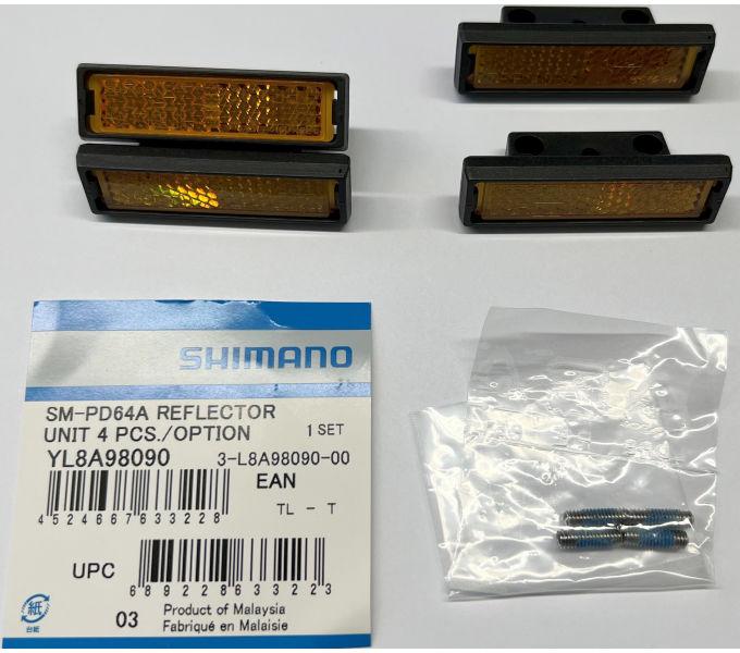 Produktbild Shimano SM-PD64A Reflektor Set