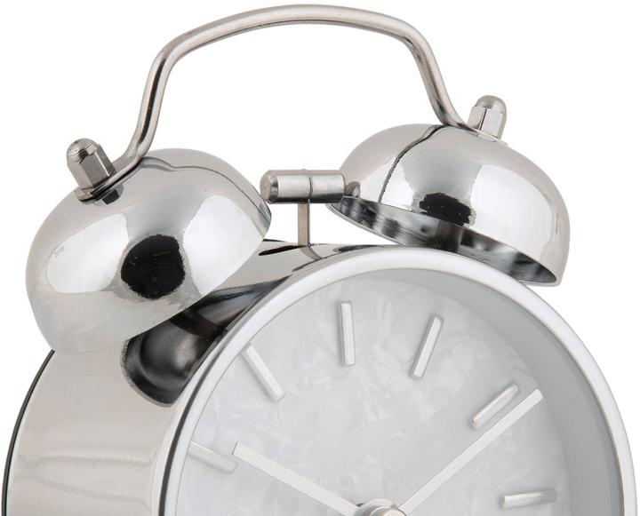 Actual product image Karlsson Classic alarm clock Pearl Glow Silver