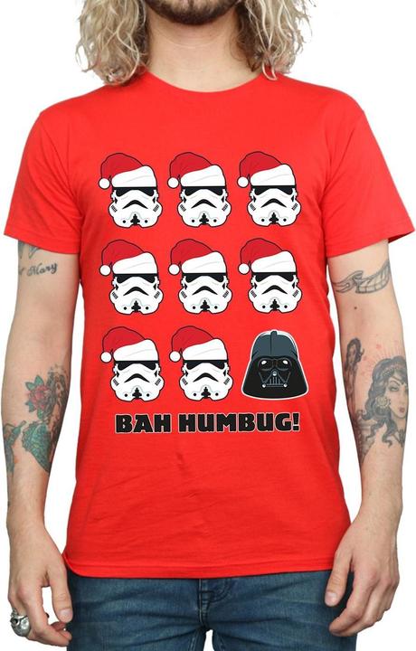 Actual product image Star Wars Mens Christmas Humbug T-Shirt (3XL)