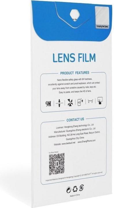 Image du produit Bestsuit Screen protection Flexible Hybrid Glass for Apple iPhone 16/16 Plus camera lenses (1 pièce(s), Apple iPhone 16)