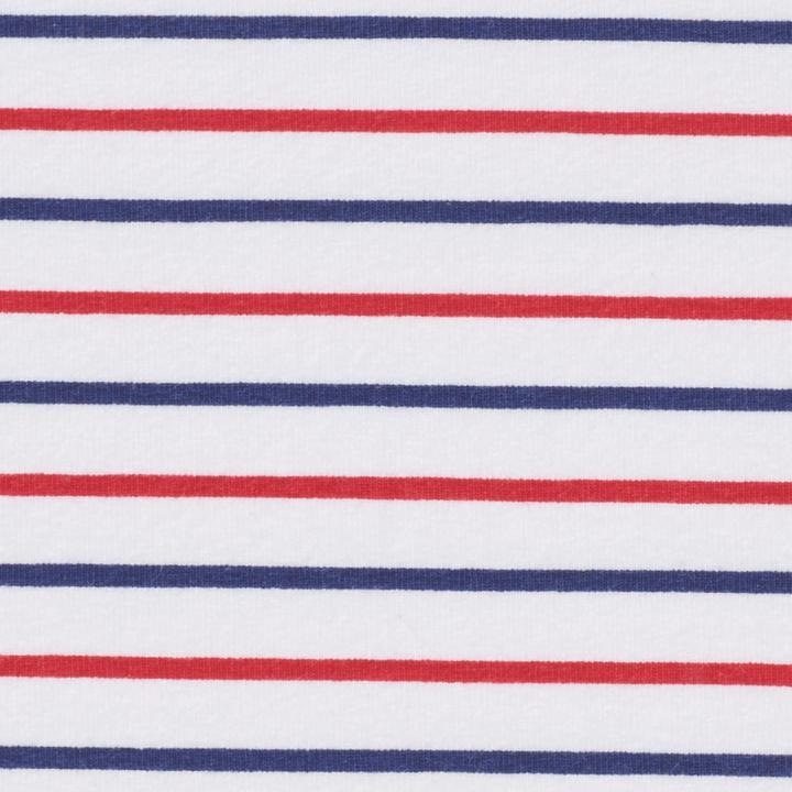 Actual product image VBS Jersey fabric "Stripes two-coloured", 150 cm wide, by the metre