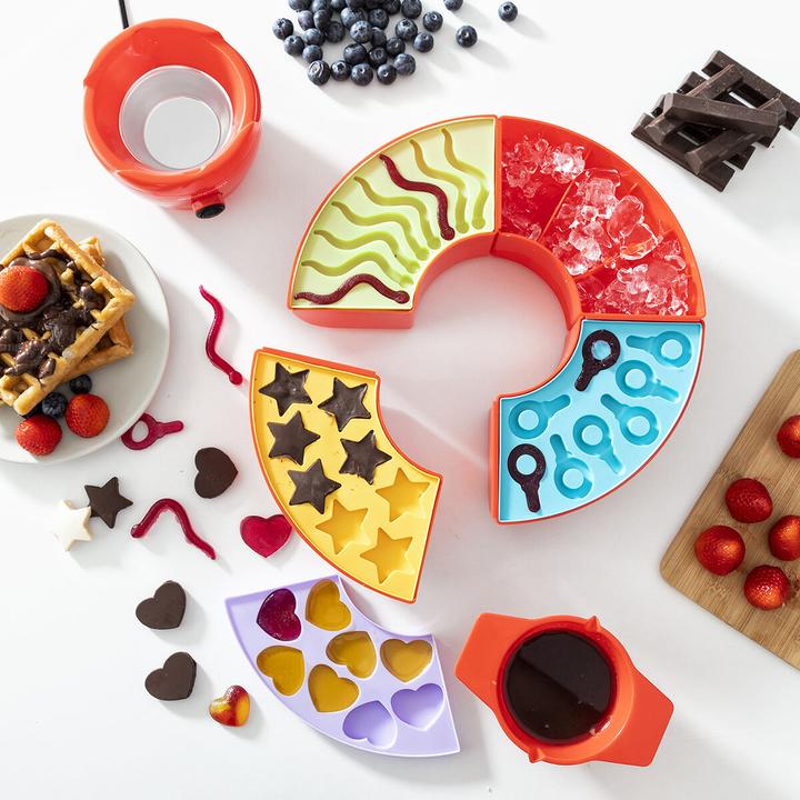 Actual product image InnovaGoods Machine for jelly babies and chocolate - 2-in-1