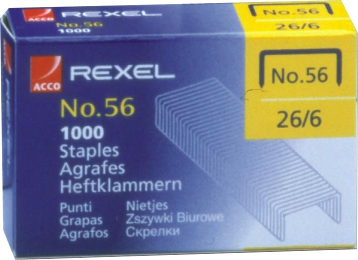 Actual product image Rexel Staples No 56 (1000 x)