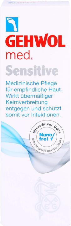 Produktbild Gehwol med Sensitive (Fusscrème & Fussgel, 125 ml)