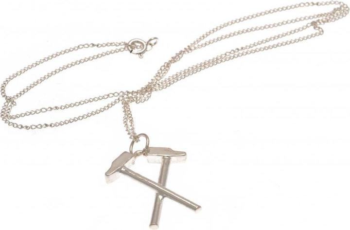 Actual product image West Ham United FC Crest Necklace & Pendant (100% synthetic material)