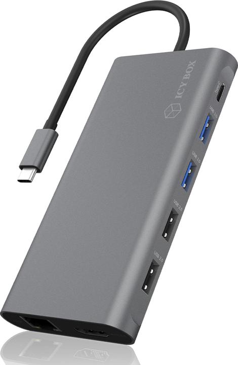 Produktbild Icy Box IB-DK4050-CPD (USB-C, 12 Ports)