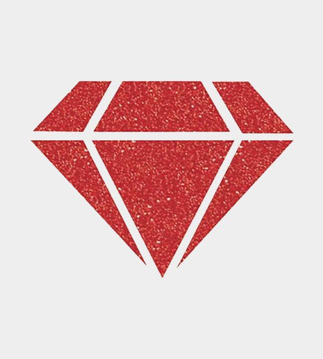 Actual product image Aladine IZINK Diamond, 80 ml, water-based acrylic paint (Red, 80 ml)