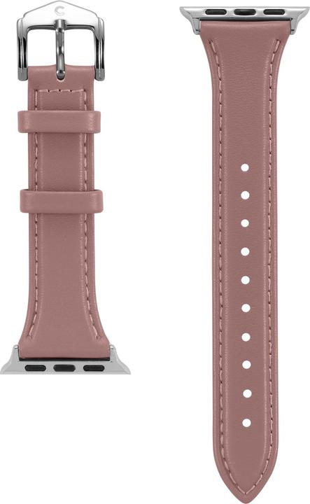 Actual product image Spigen Kajuk Apple Watch Leather Strap 4/5/6/7/8 / SE 40/41 mm Pink (40 mm, 41 mm, Genuine Leather, Apple Watch Series 4, Apple Watch Series 5, Apple Watch Series 6, Apple Watch Series 7, Apple Watch Series 8, Apple Watch Series 9, Apple Watch SE)