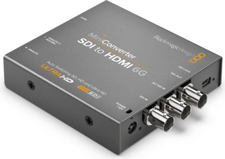 Immagine prodotto Blackmagic Mini convertitore SDI-HDMI 6G (Convertitore videocamera)