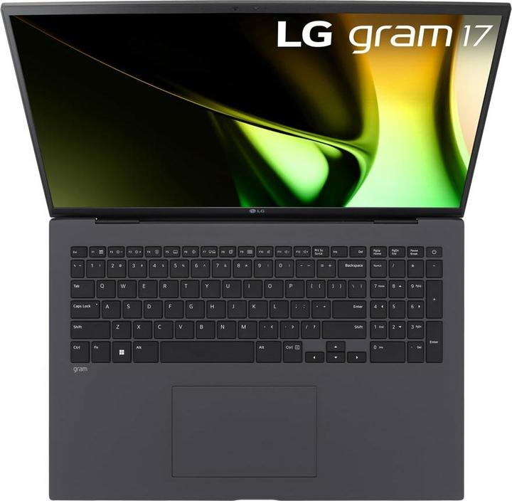 Image du produit LG gram 17" Core Ultra 7 155H 16GB/1TB SSD Win11 gris 17Z90S-G.AA79G (17", Intel Core Ultra 7 155H, 16 Go, 1000 Go, DE)
