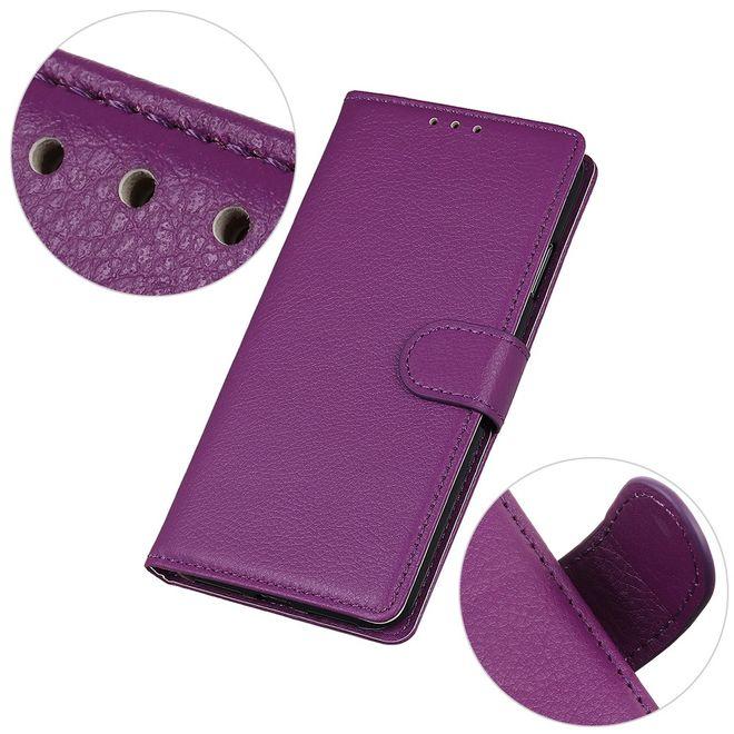 Actual product image MU Classic Litchi Leather Bookcover Series (Realme 7i)