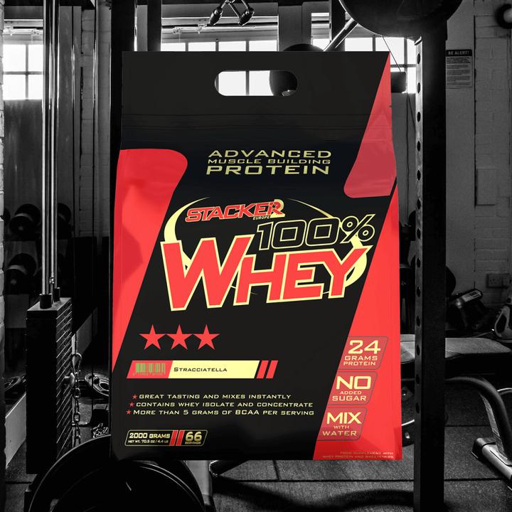 Actual product image Stackers 100% Whey (Stracciatella, 1 pcs., 2000 g)