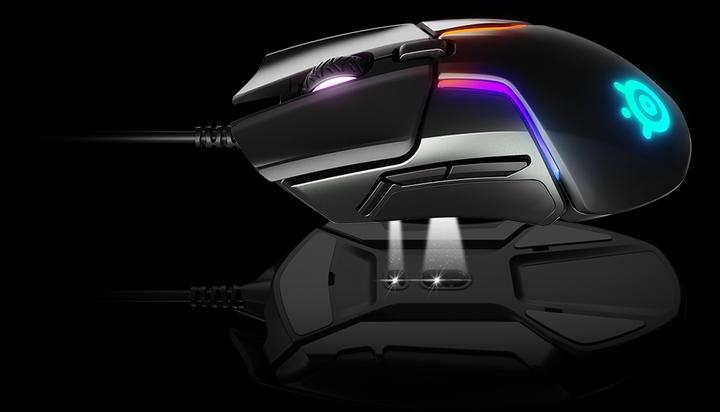 Produktbild SteelSeries Rival 600 RGB 12000 CPI TrueMove3+ Dual Optical Gaming Mouse 62446 (Kabelgebunden)